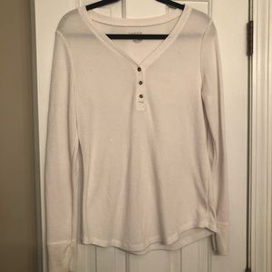 Cream Long Sleeve Thermal